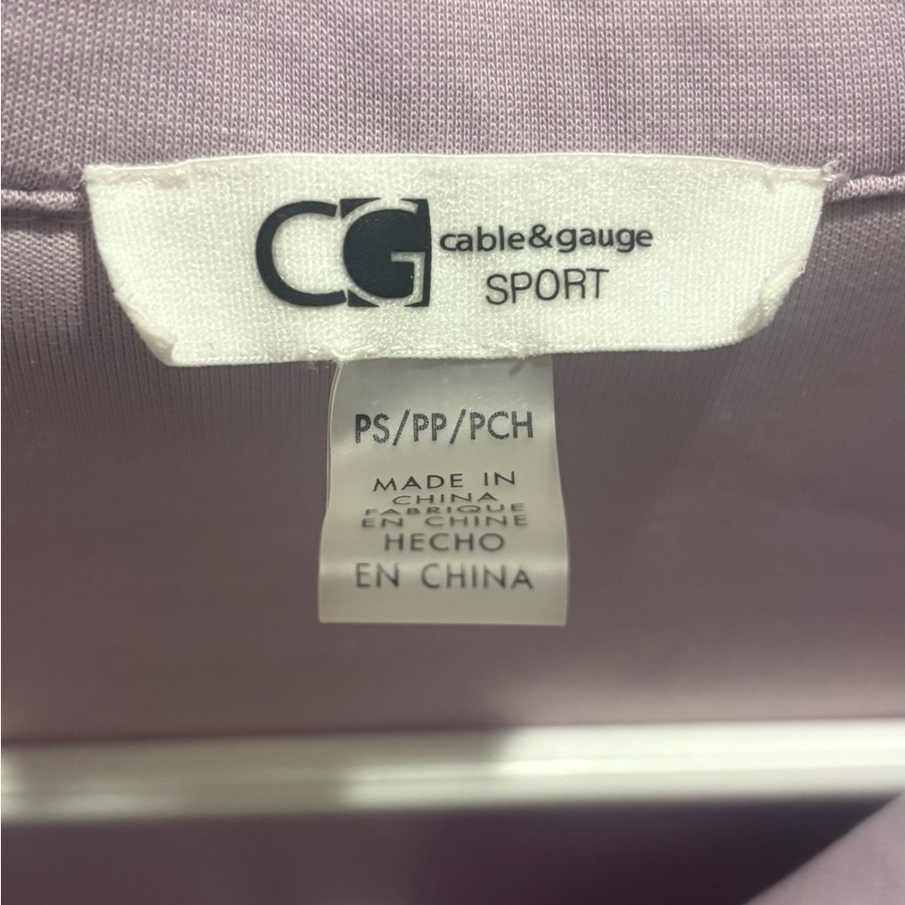 Cable & Gauge Mauve Pullover - Picture 8 of 8